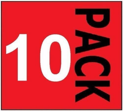 10 Pack X Professional Thick Straight Long Nail File Files Home Beauty Salon