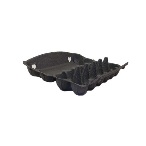 100 Recyclable 12-Egg Egg Cartons Full Dozen - Brown / Charcoal / Green / Purple