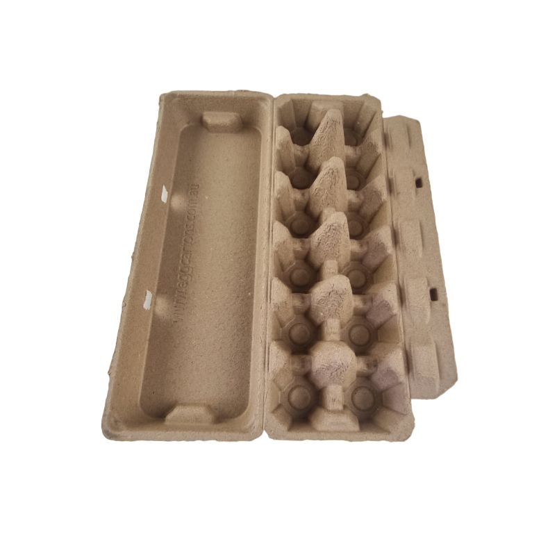 100 X Extra Large Brown Duck Egg Cartons For 12 Eggs Full Dozen Cardboard Carton