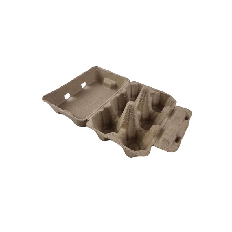 100 X Large Brown Duck Egg Cartons For 6 Eggs Half Dozen Carton