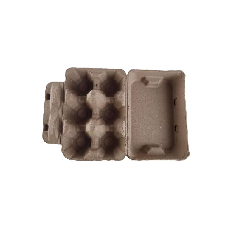 100 X Large Brown Duck Egg Cartons For 6 Eggs Half Dozen Carton