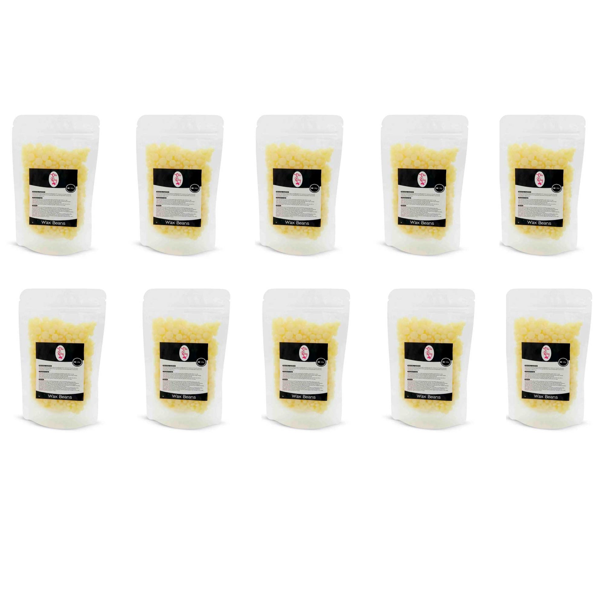 100g Packs Hard Wax Beans - Brazilian Waxing Beads Peel Off Depilatory Bikini