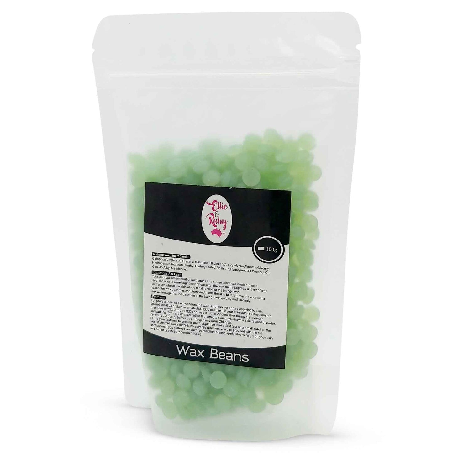 100g Packs Hard Wax Beans - Brazilian Waxing Beads Peel Off Depilatory Bikini
