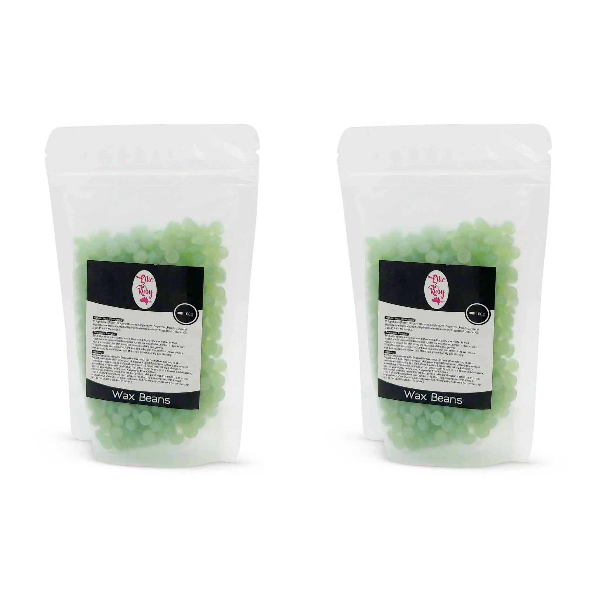 100g Packs Hard Wax Beans - Brazilian Waxing Beads Peel Off Depilatory Bikini