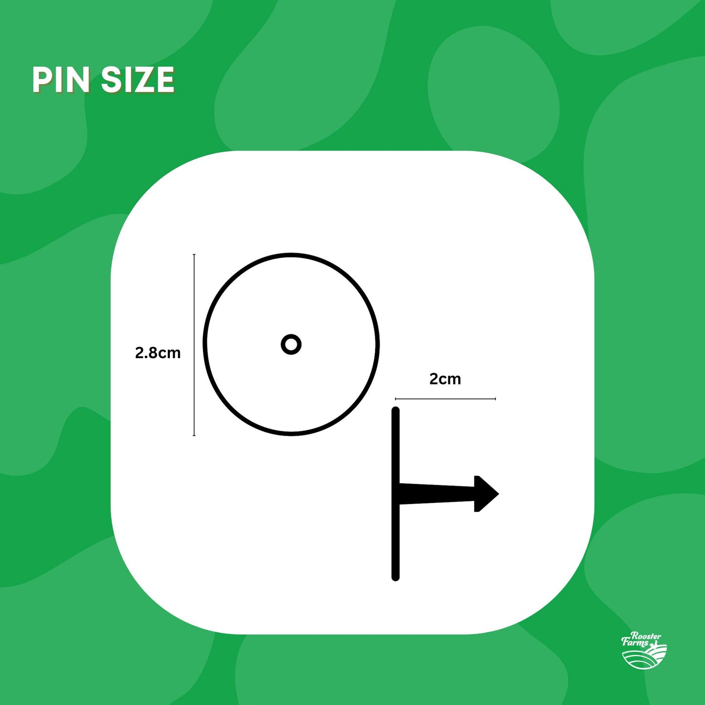 100x Cattle Ear Tags 5x4cm Set - Small White Blank Sheep Pig Livestock Label