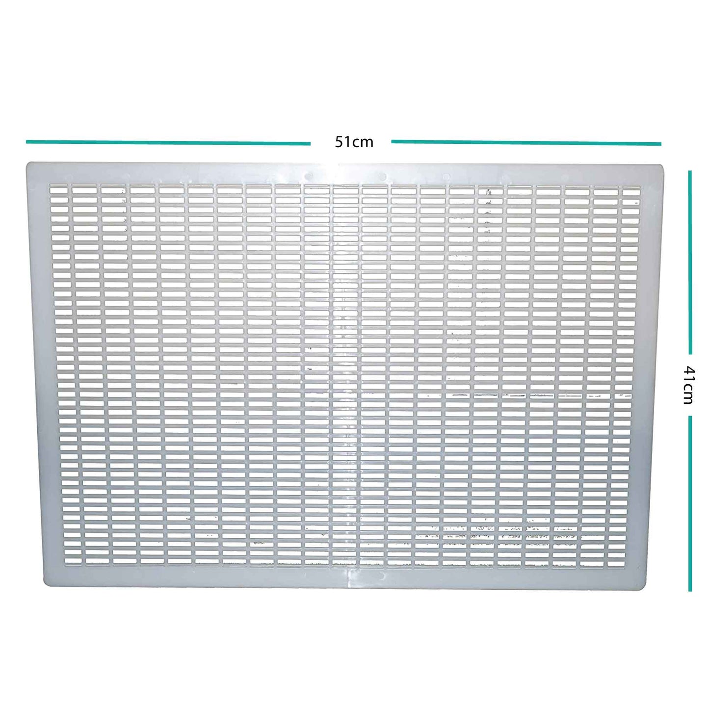 10x Frame Queen Bee Excluder For 10 Frame - Plastic 51x41cm Grill Trapper