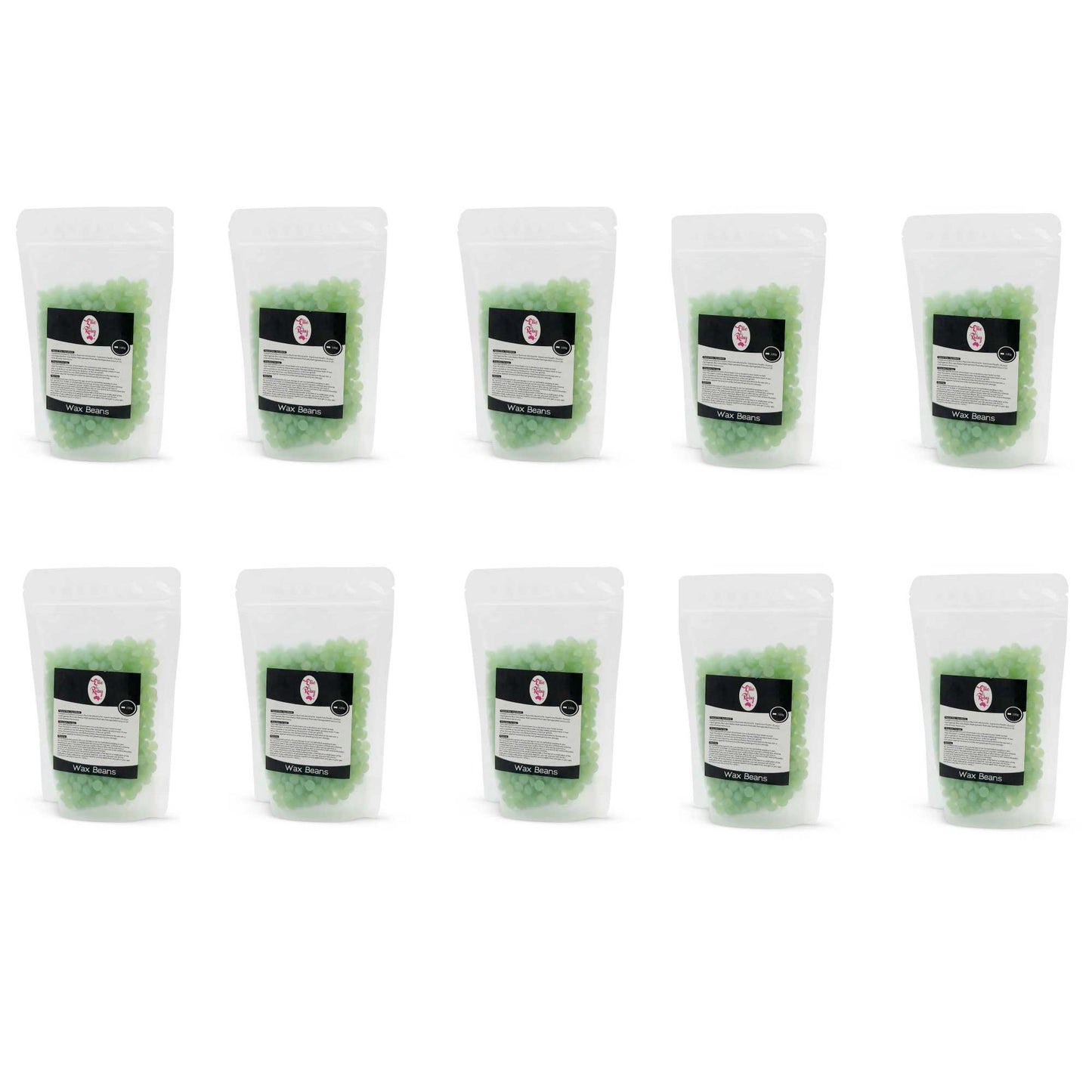 10x100g Hard Wax Beans - Brazilian Waxing Beads - Stripless Bikini Hair Removal