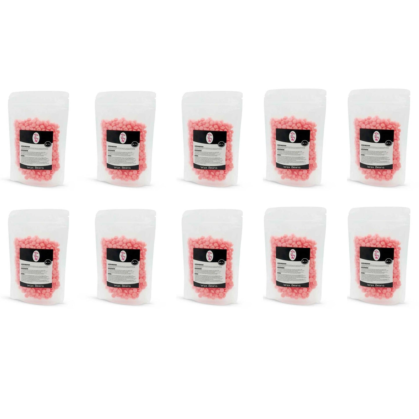 10x100g Hard Wax Beans - Brazilian Waxing Beads - Stripless Bikini Hair Removal