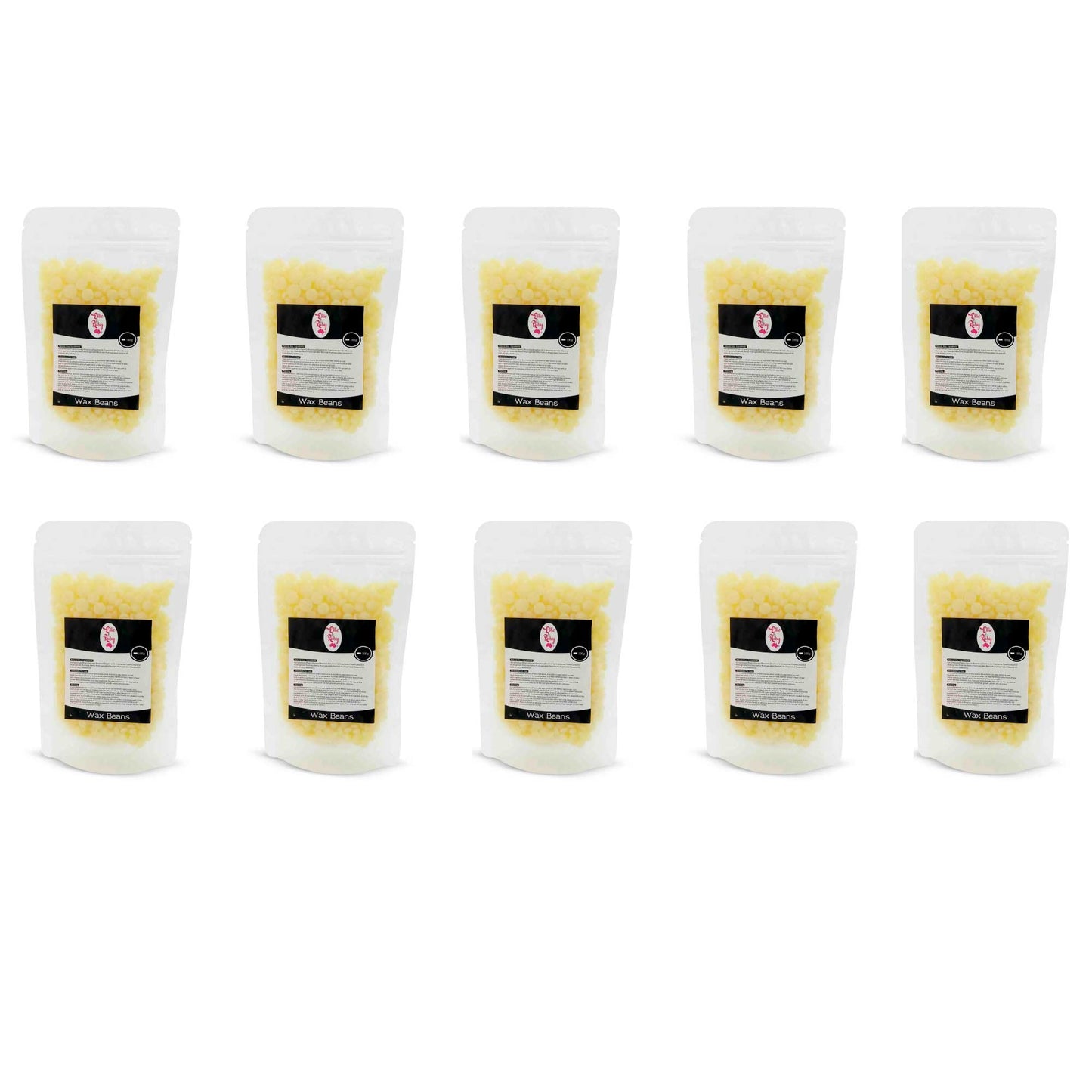 10x100g Hard Wax Beans - Brazilian Waxing Beads - Stripless Bikini Hair Removal