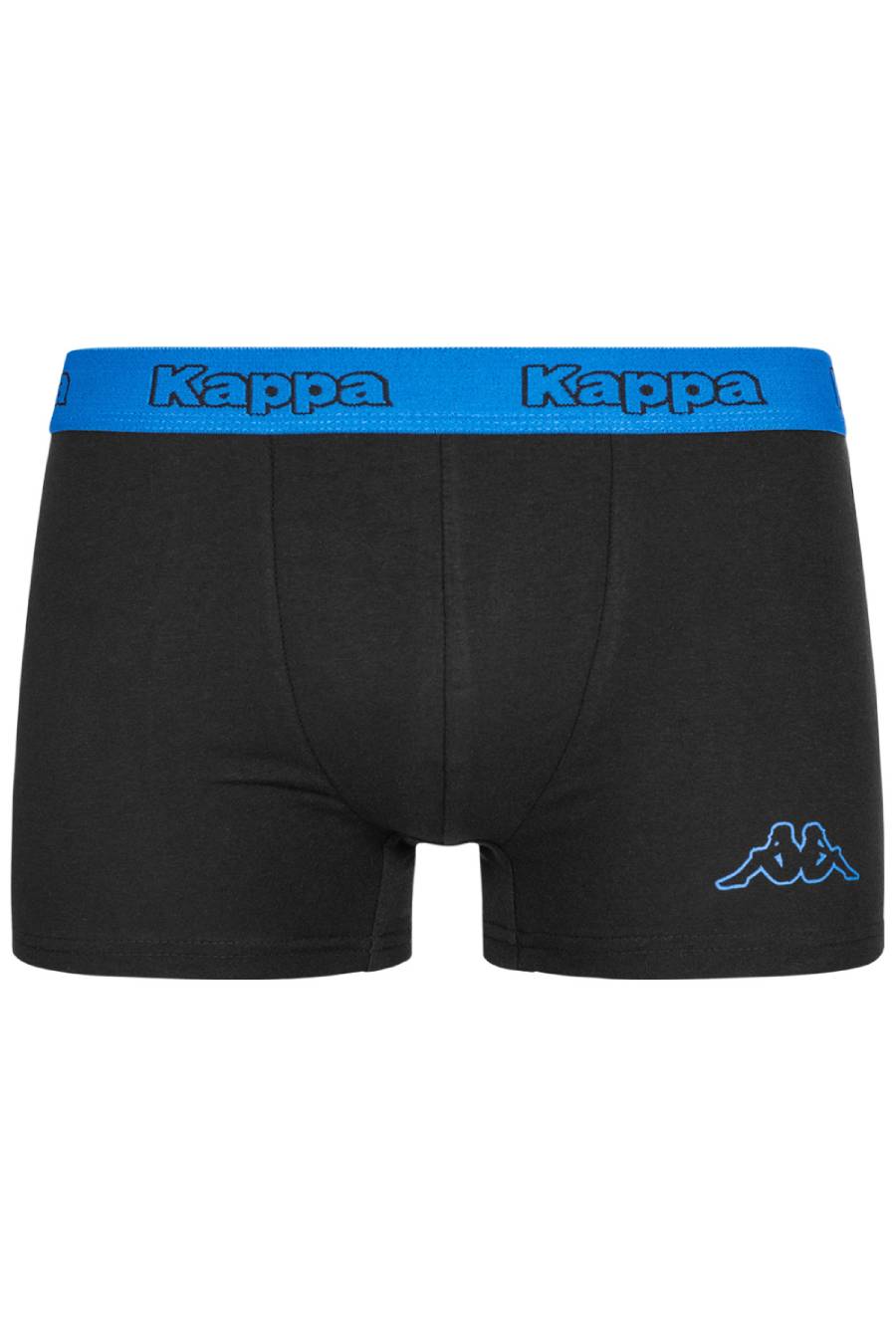12 X Kappa Mens Black/Blue Sea Boxer Shorts Comfy Trunks