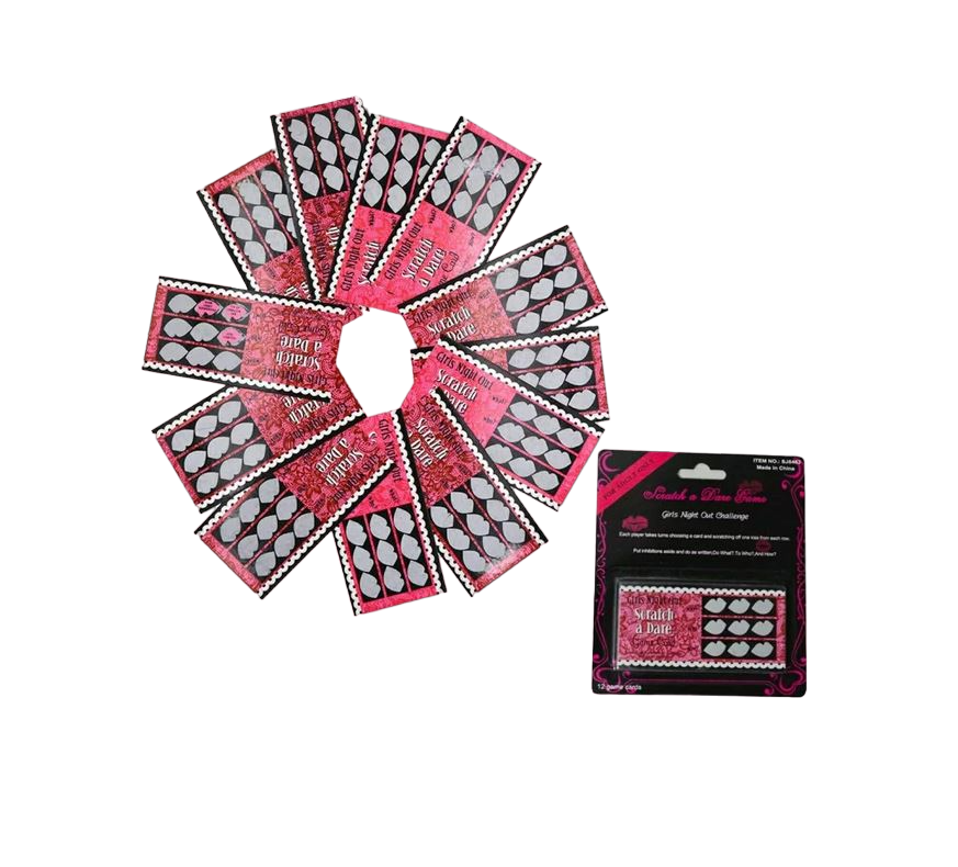 12 X Scratch A Dare Game Fun Hens Night Bachelorette Party Girls Night Out