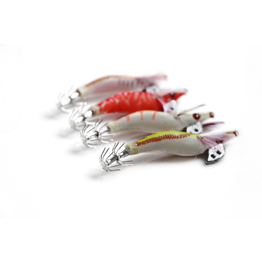 12 X Squid Jigs Lure 2.0 Egi Glow Tail Tackle Calamari Squid Jig Fishing Lures