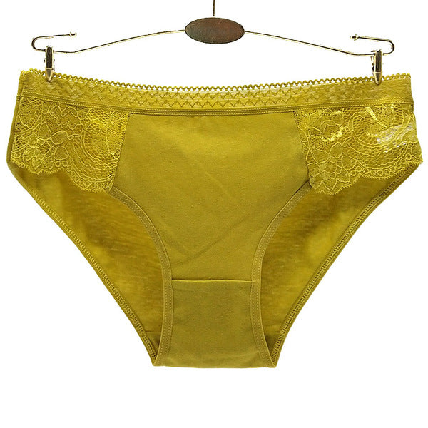 12 X Womens Sheer Spandex / Cotton Briefs - Colours Underwear Undies 89465