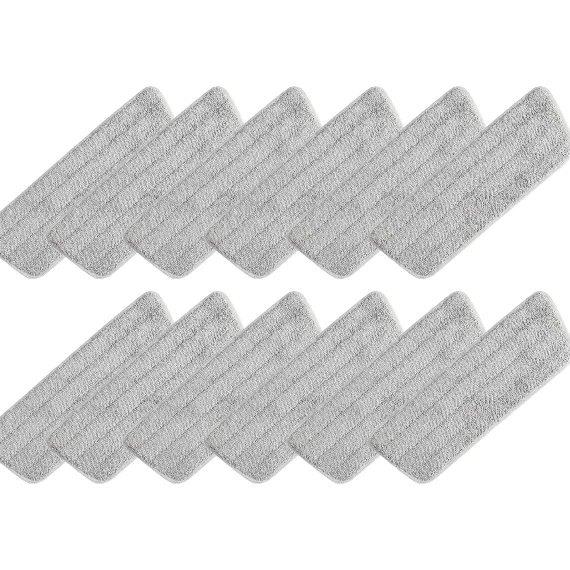 12x Kitchee Replacement Microfibre Mop Pad for Refillable Spray Floor Mop