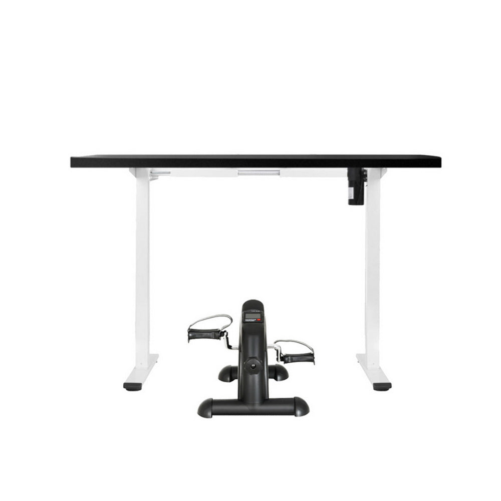 140cm Artiss Electric Standing Desk with Mini Pedal Exercise Bike Home Office