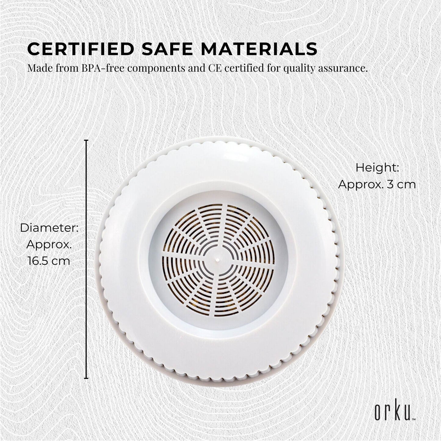 Mineral Stone Filter Disc Replacement For 8 Stage Purifier - Cartridge Pad Bulk