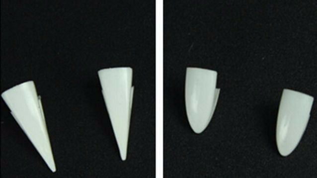 2 Pairs X Vampire Fangs Teeth Tooth Cap Fright Night Werewolf Fangs Halloween