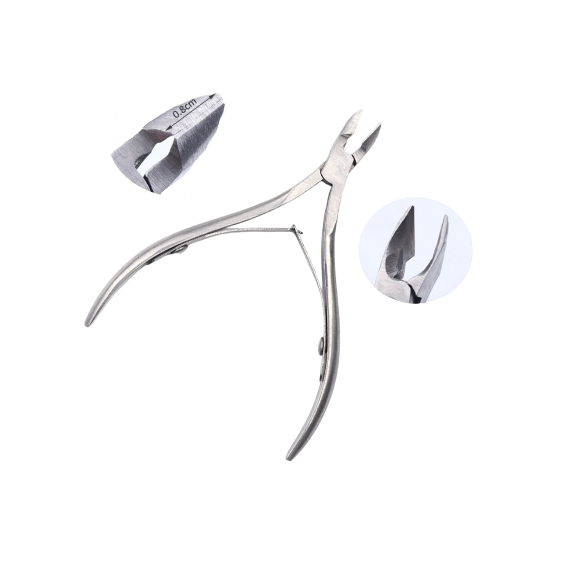 2 x 3 Piece Manicure Set Cuticle Cutter Nail Trimmer Nipper Pedicure Pack