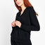 2 x Bonds Womens Essential Zip Hoodie Pullover Cotton Black