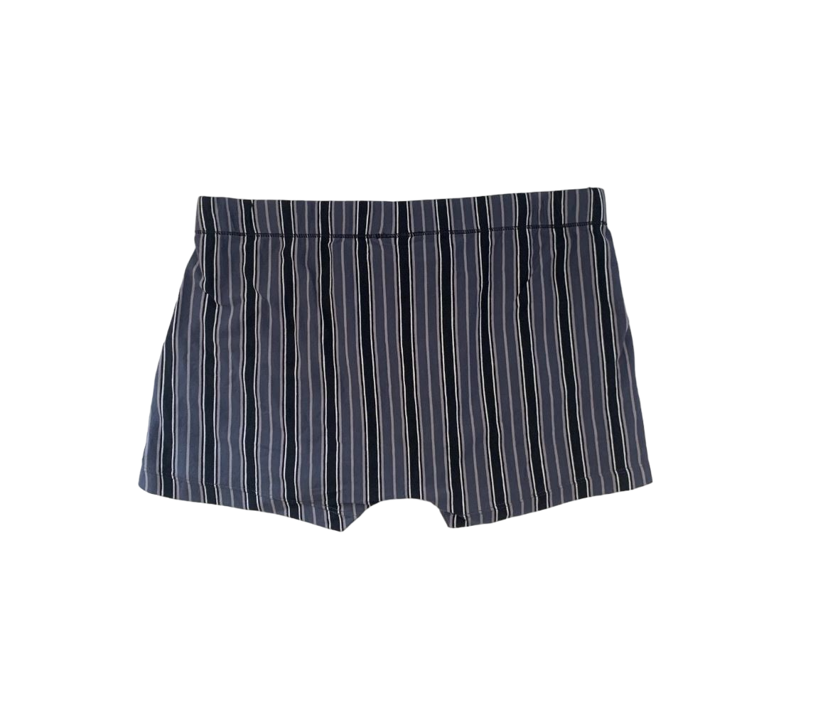 2 x Jockey Mens Skants Trunks Underwear Undies Stripped Grey Multicoloured