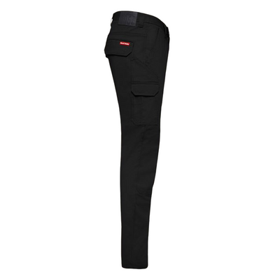 2 x Mens Hard Yakka 3056 Stretch Canvas Cargo Pants Black
