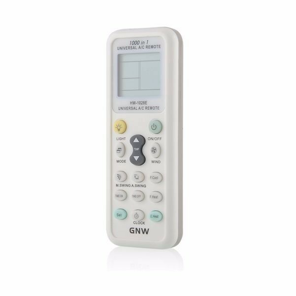 2 x Universal Aircon Remote Control A/C Ac Air Conditioner 1000 In 1 Suits Most