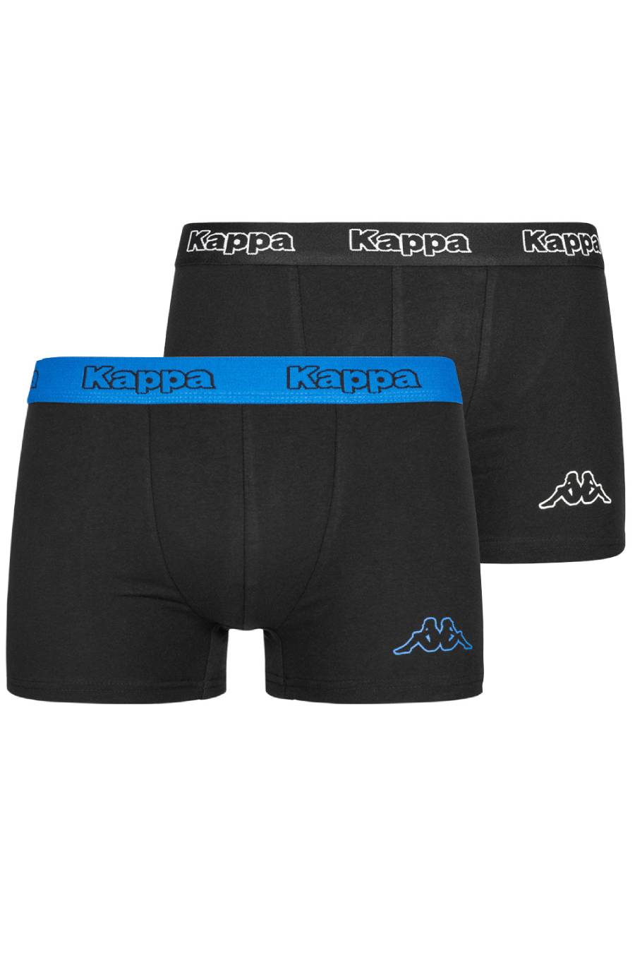 20 X Kappa Mens Black/Blue Sea Boxer Shorts Comfy Trunks