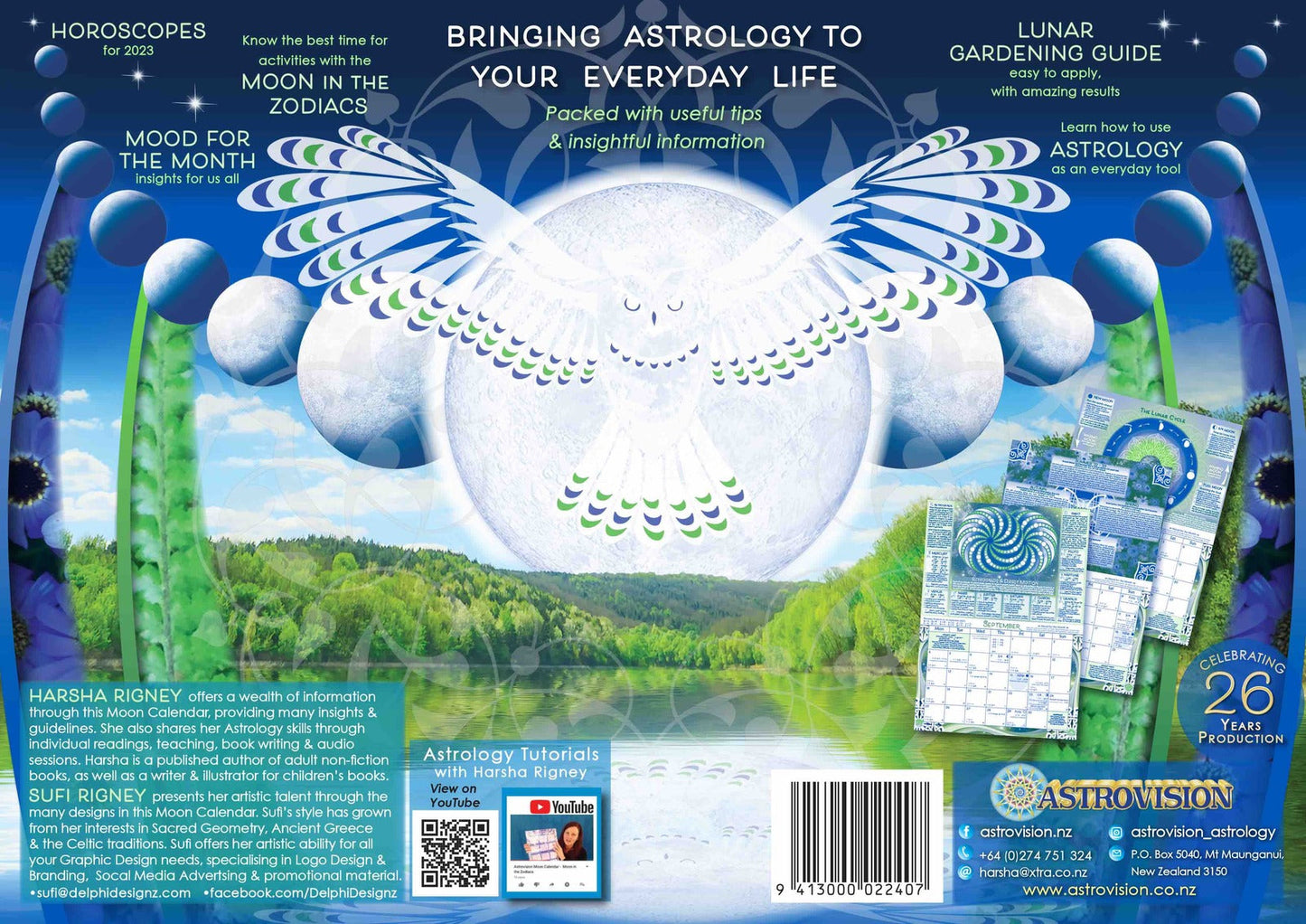 2024 Astrovision Moon Calendar (Australian Edition)