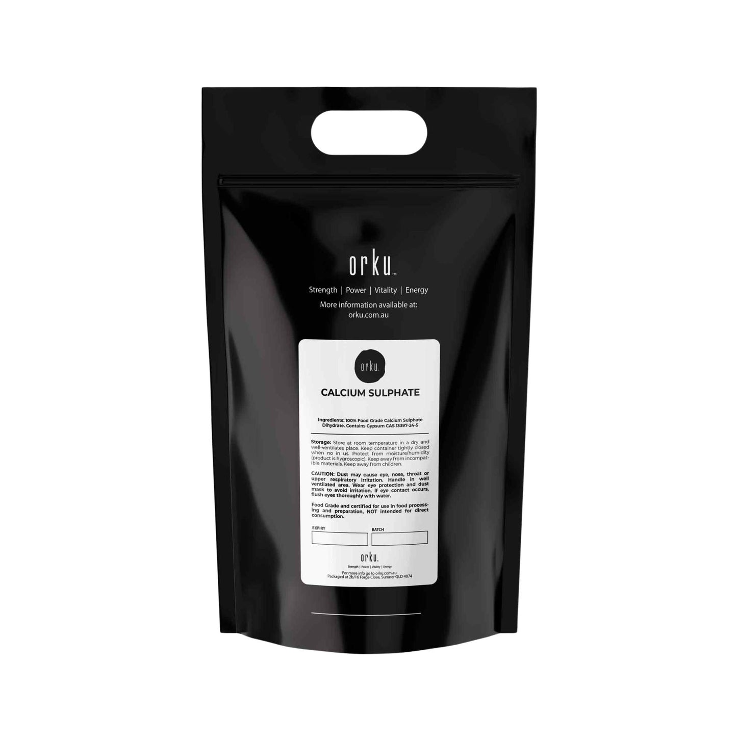 20Kg Calcium Sulphate Gypsum Powder - Food Grade Hydrous Sulfate