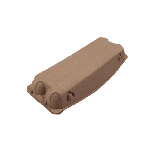 25 Recyclable 12-Egg Egg Cartons Full Dozen - Brown / Charcoal / Green / Purple