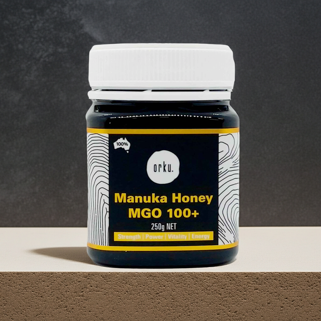 250g MGO 100+ Australian Manuka Honey - 100% Raw Natural Pure Jelly Bush