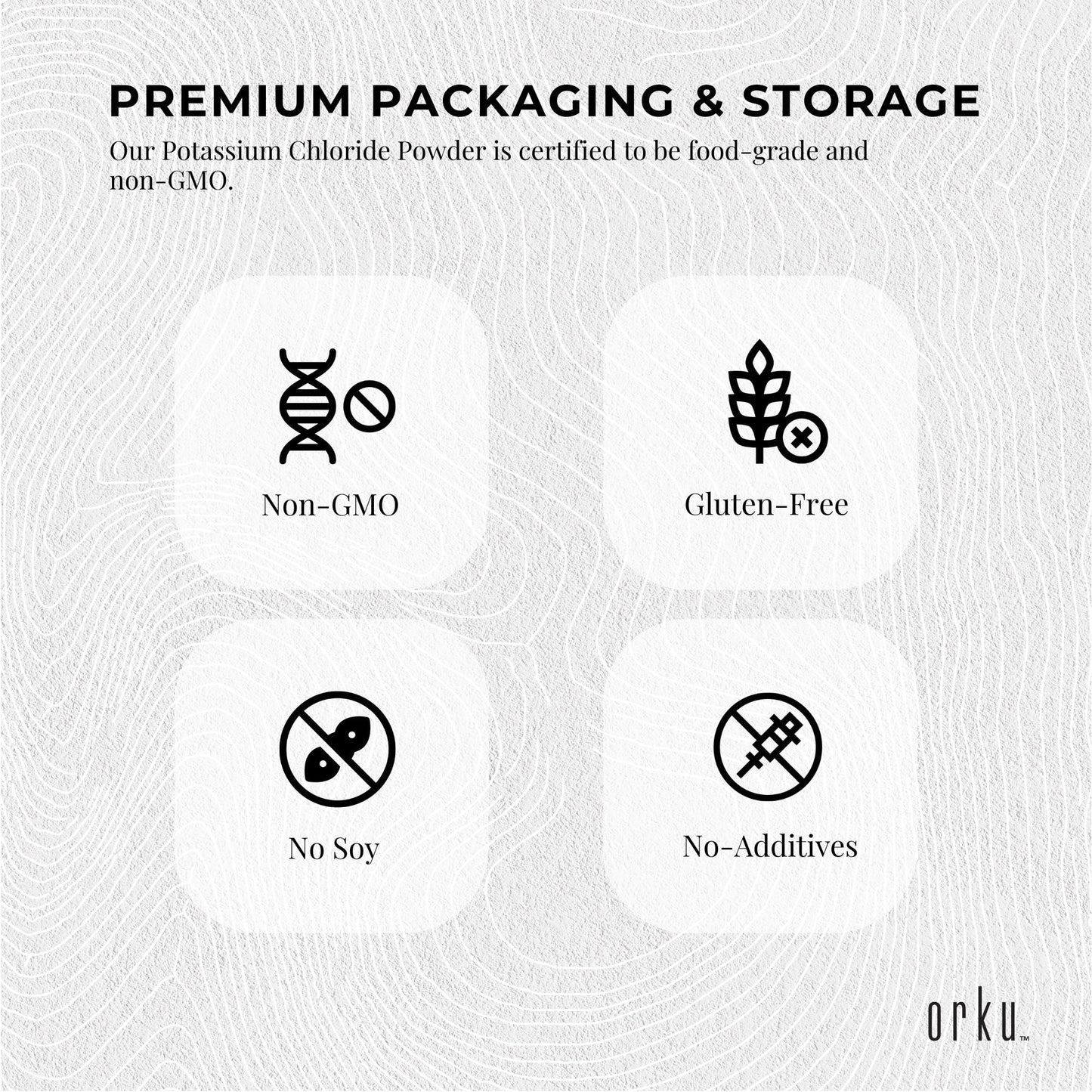 2Kg Potassium Chloride Powder - Pure E508 Food Grade Salt Substitute Replacer