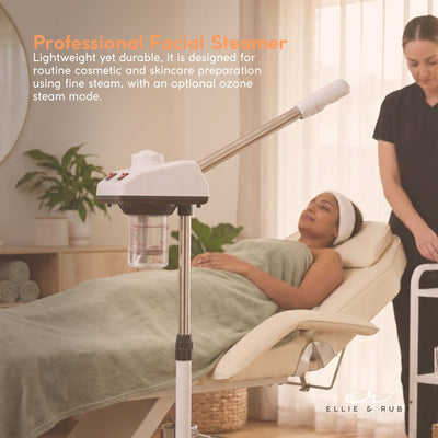 Ellie and Ruby Professional Facial Steamer - Ozone Mode Timer Auto Shut Off