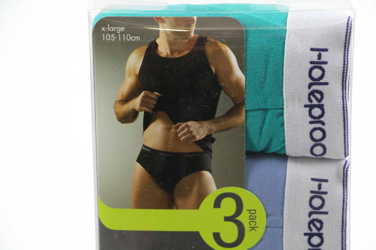 3 Pairs Mens Holeproof Cotton Mens Brief Underwear Undies Cotton