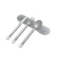 3 x Bentgo Ss Utensil Set Cutlery Grey