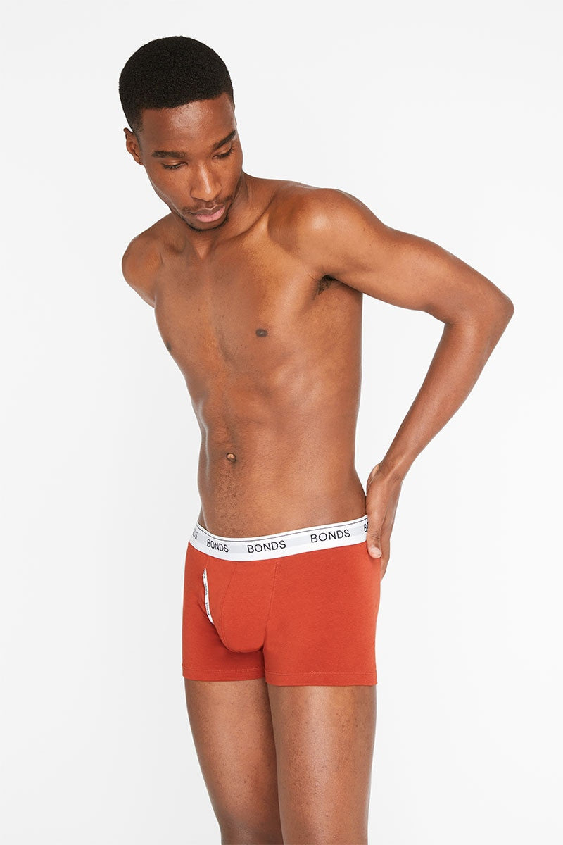 3 x Bonds Guyfront Trunk Mens Underwear Trunks Desert Dunes