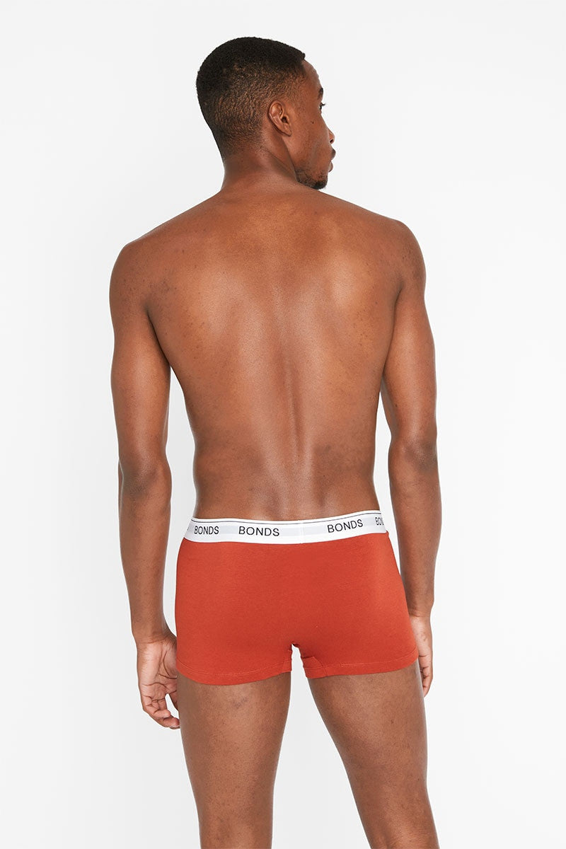 3 x Bonds Guyfront Trunk Mens Underwear Trunks Desert Dunes