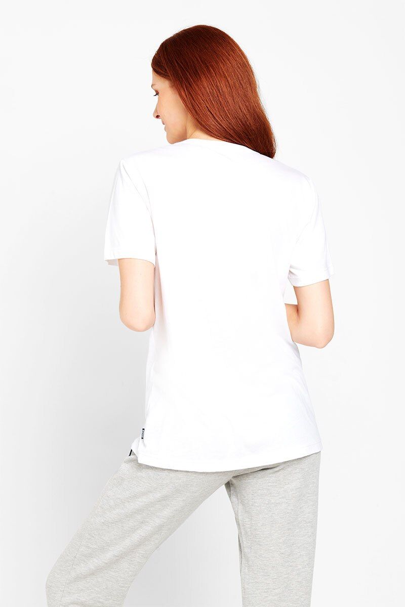3 x Bonds Womens Core Crew Tee Cotton T-Shirt White