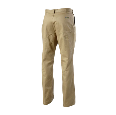 3 x Mens Hard Yakka Drill Work Pant Cotton Khaki Pants Y02501