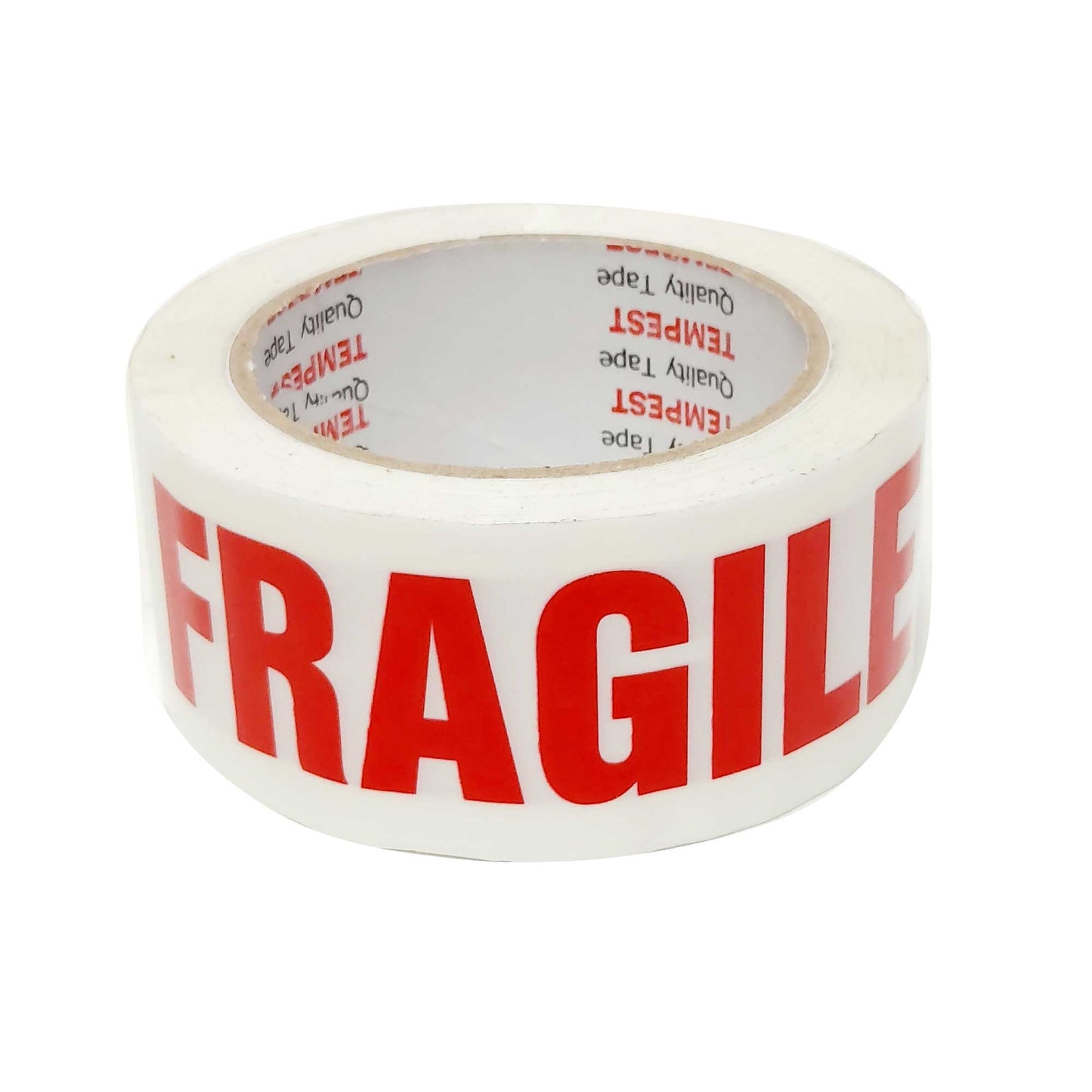 36x Fragile Packing Tape 48mmx75m Long Rolls Red White Packaging Adhesive Label