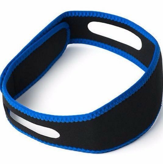 4 x Anti Snoring Adjustable Chin Strap Sleep Jaw Aid Breathe Better Stop Snore