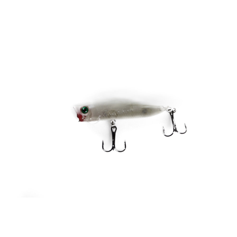4 x Fishing Lures Hardbody 70mm Whiting Popper Bream Flathead Poppers Topwater