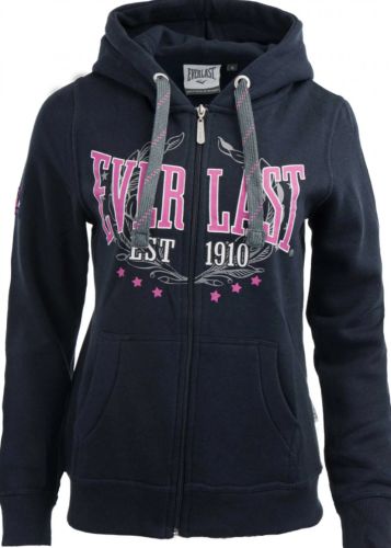 5 x Everlast Womens Navy Heritage Zip Hoodie Jacket