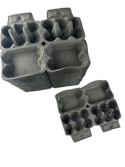 50 X Egg Cartons For 12 Eggs Full Dozen New Carton Grey / Brown