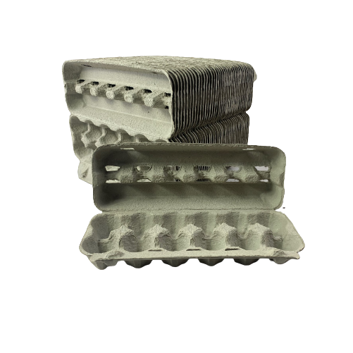 50 X Egg Cartons For 12 Eggs Full Dozen New Carton Grey / Brown