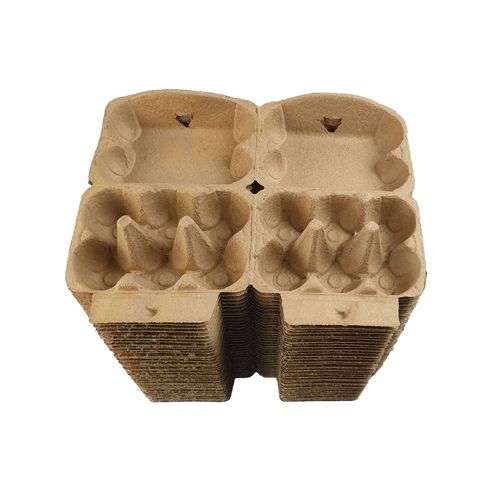 50 X Egg Cartons For 12 Eggs Full Dozen New Carton Grey / Brown