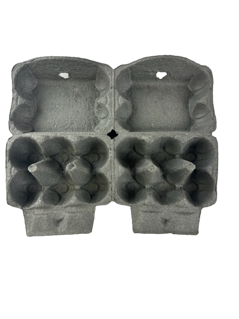 50 X Egg Cartons For 12 Eggs Full Dozen New Carton Grey / Brown