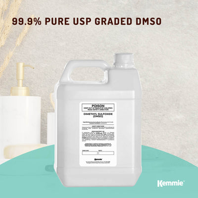 5L DMSO Liquid Dimethyl Sulfoxide 99.9% Pure Pharmaceutical Grade Solvent Bulk