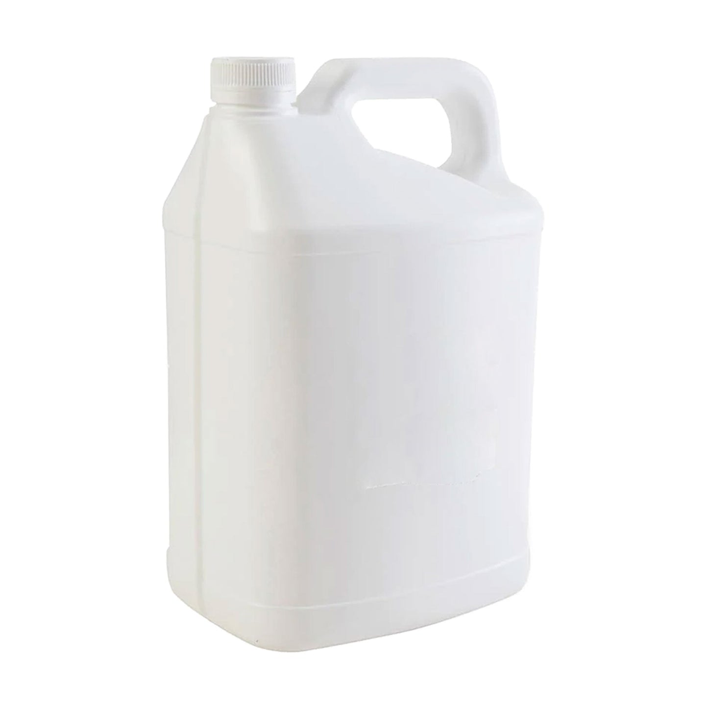 5L White HDPE Plastic Bottles + Tamper Tel Caps - Dangerous Goods Jerry Can