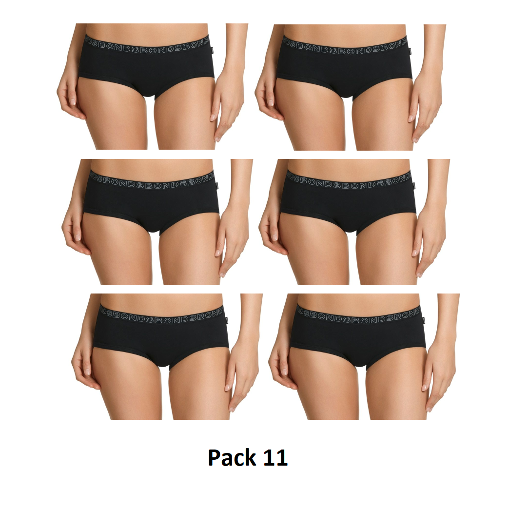 6 x Bonds Womens Hipster Boyleg Briefs Ladies Underwear